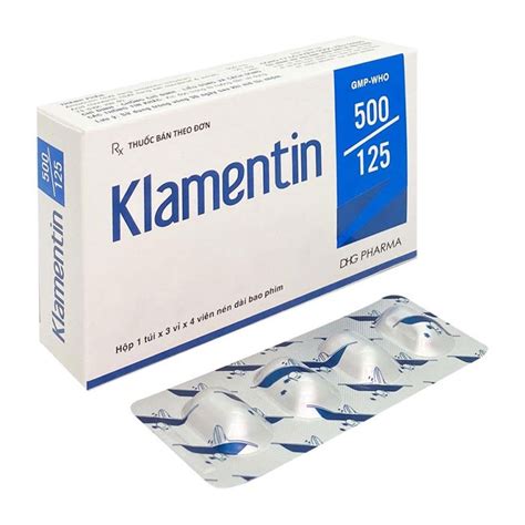 thuốc kháng sinh klamentin